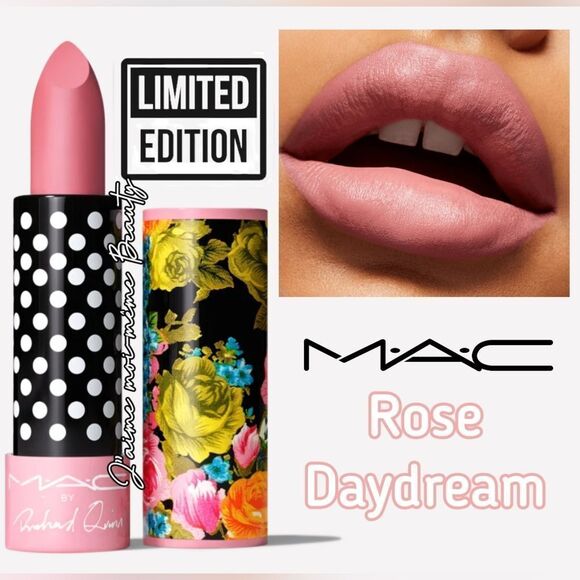 MAC × Richard Quinn Rose Daydream Limited Edition Lipstick - Picture 1 of 15
